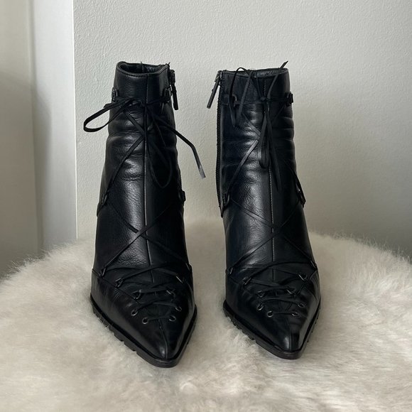 Hugo Boss Shoes - Hugo Boss | Leather Ankle Boots